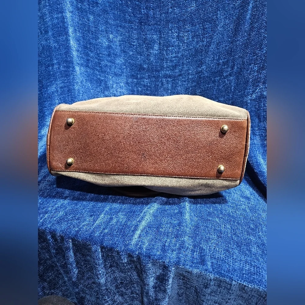 Kendall Conrad Handbag Tote Suede Leather - Picture 7 of 11